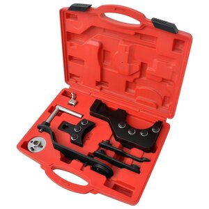 Vidaxl kit d'outils de calage de moteur diesel vag 2,5/4,9d/tdi pd 8pc