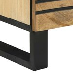 vidaXL Highboard Marron 40 x 33 x 110 cm bois de manguier massif