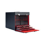 Valise numismatique noir simili cuir  Cargo MB10 Deluxe.
