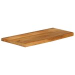 vidaXL Dessus de table à bord vivant 80x20x2 5 cm bois massif manguier