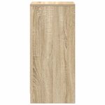 vidaXL Buffet chêne sonoma 29 5x34x76 cm bois d'ingénierie