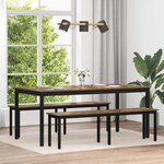 vidaXL Table de salle à manger / Table de repas Bois d'ingénierie