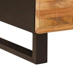 vidaXL Buffet 2 Pièces Marron 60 x 33 x 75 cm Bois de mangue massif