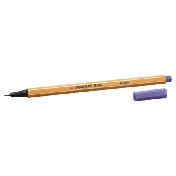 Stylo-Feutre POINT 88 Pointe Fine 0 4 mm violet STABILO