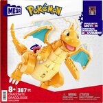 Mattel HKT25 - Mega Pokémon - Coffret construction Dracolosse de 388 pièces
