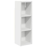 vidaXL Armoire murale de salle de bain Blanc 20 x 16 x 62 5 cm