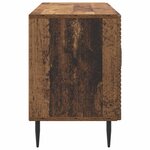 vidaXL Meuble TV Bois ancien 99 x 34 5 x 50 cm Bois d'ingénierie