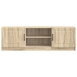 vidaXL Meuble TV Chêne Sonoma 150 x 31 x 47 cm Bois d'ingénierie