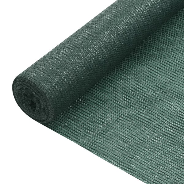 vidaXL Filet brise-vue Vert 1x50 m PEHD 75 g/m²