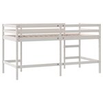 vidaXL Lit mezzanine d'enfants sans matelas avec échelle 90x200 cm