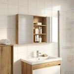 vidaXL Ensemble de Meubles de Salle de Bain 3 Pièces 120 x 10 5 x 60 5 cm