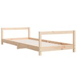 vidaXL Cadre de lit pour enfants 80x200 cm bois de pin massif