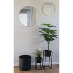 House Nordic Pots à fleurs 2 Pièces Lena Noir