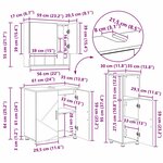 vidaXL Ensemble de mobilier de salle de bain 3 Pièces Blanc brillant