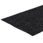 vidaXL Tapis d'escalier autocollants Rectangulaire 15 Pièces 60x25cm Gris