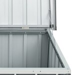vidaXL Boîte de rangement de jardin Gris 149x99x93 cm