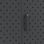 vidaXL Buffet Anthracite 105x35x75 cm Acier