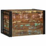 vidaXL Boîte de Rangement 80 x 50 x 50 cm Bois de récupération