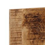 vidaXL Tête de lit 120 cm bois de manguier brut massif