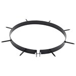 vidaXL Pince d'aérateur de gazon avec pointes 5 pc Ø 30 cm Acier