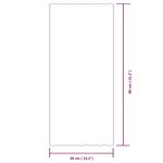 vidaXL Panneaux de toiture 36 Pièces Acier enduit de poudre Brun 80x36 cm