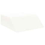 vidaXL Coussin pour les jambes Uni Gris 63 x 52 x 19 cm