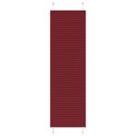 vidaXL Store plissé rouge bordeaux 65x200 cm largeur du tissu 64 4 cm