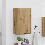 vidaXL Cabinet de salle de bain chêne artisanal 39 x 23.5 x 65 cm