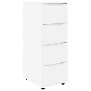 vidaXL Armoire de rangement Blanc 40 x 48 x 105 cm Bois d'ingénierie