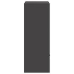 vidaXL Boîte de dépôt de colis Noir 41 x 38 x 103 cm Acier
