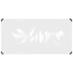 vidaXL Couverture pour plantes Transparent 1 x 2 m PVC