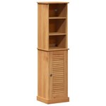 vidaXL Ensemble de mobilier de salle de bain avec étagère VIGO 2 Pièces