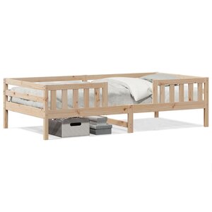 vidaXL Cadre de lit sans matelas 100x200 cm bois massif de pin