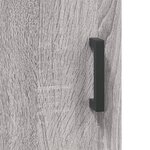 vidaXL Armoire murale sonoma gris 69 5x34x90 cm