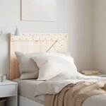 vidaXL Tête de lit 80x104 cm bois massif de pin