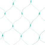 vidaXL Filet de protection pour oiseaux Vert 2 x 25 m HDPE
