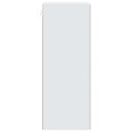 vidaXL Armoire Murale Blanc 66 x 34 5 x 90 cm Bois d'ingénierie
