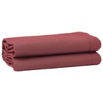 vidaXL Tissu de remplacement de store Bordeaux 10x1.6 m