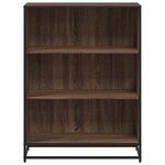vidaXL Bibliothèque chêne marron 80 5x35x107 5 cm bois d'ingénierie