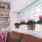 LECHUZA Jardinière DELTA 10 ALL-IN-ONE Blanc brillant