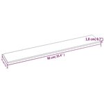 vidaXL Panneaux muraux 12 Pièces Bleu 90x15 cm Tissu 1 62 m²