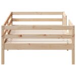 vidaXL Cadre de lit sans matelas 90x190 cm bois de pin massif
