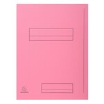 Paquet de 50 chemises imprimées 2 rabats SUPER 210 - 24x32cm Couleurs assorties x 5 EXACOMPTA
