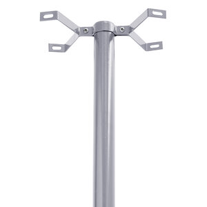 Support vertical en acier D-USA/PL pour boîte aux lettres ARREGUI 133 Cm Gris