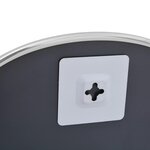 vidaXL Miroir mural Argenté 40x30 cm