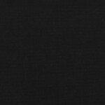 vidaXL Tête de lit avec oreilles Noir 203x23x118/128 cm Tissu