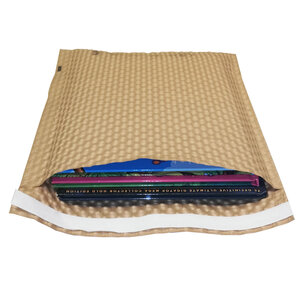 Lot de 100 Sachets  en kraft brun à  bulles d'air papier-250*350 mm-Lacouronne e.pack