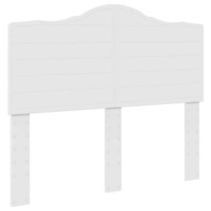 vidaXL Tête de lit Blanc Brillant 120 cm Bois d'ingénierie