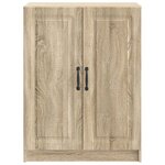 vidaXL Buffet Chêne Sonoma 66 x 34 5 x 87 cm Bois d'ingénierie