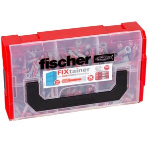 Fischer ensemble de chevilles murales fixtainer duopower 210 pcs